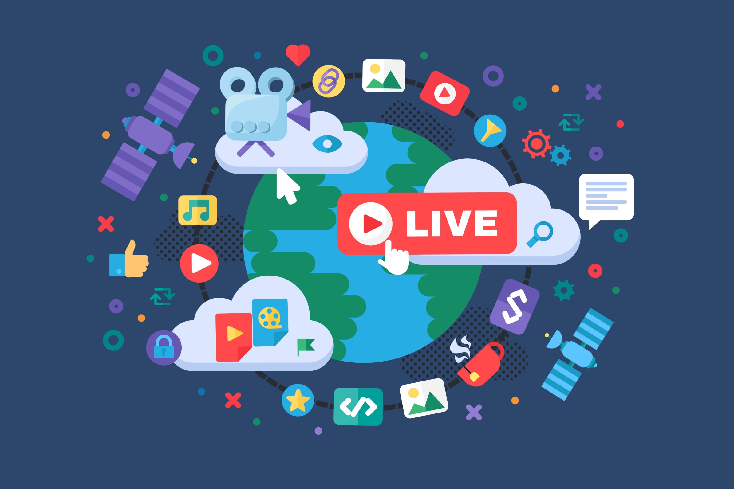 Transmisión en vivo profesional